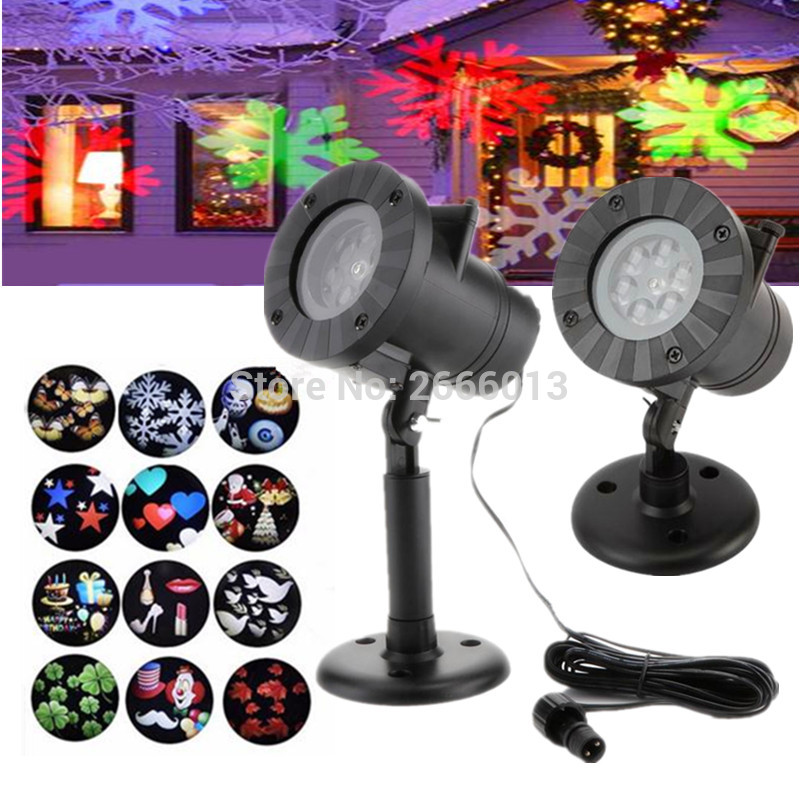 LED outdoor projector light