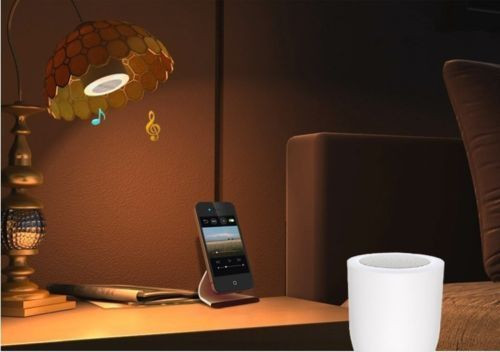 Wireless 12W Power E27 LED rgb Bluetooth Speaker Bulb Light Lamp Music Playing04