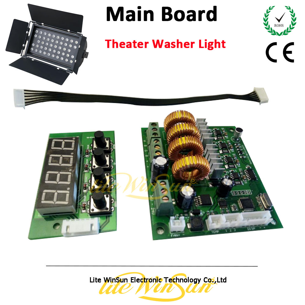 400W COB Blinder Audience Lighting cob 100w par can Mainboard Display Board Replace stage lighting accessory