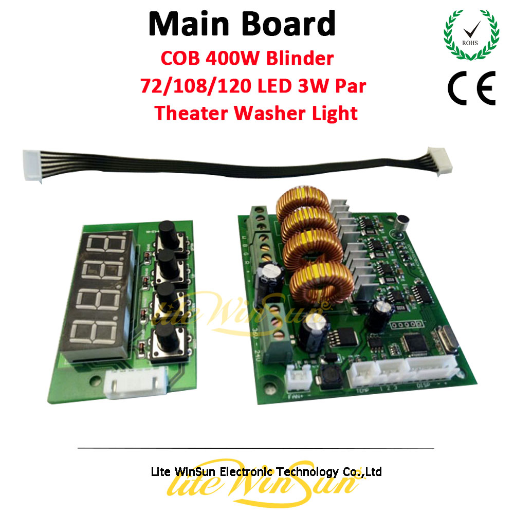 main board display board cpu built in program board for stage lighting par led sharpy beam moving head led wash lighting