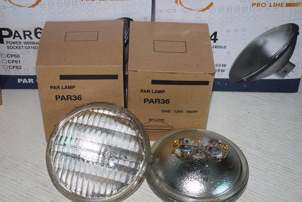 PAR LAMP PAR CAN LAMP SOURCE PAR56 PAR64 LAMP SOURCE DWE 120V 650W