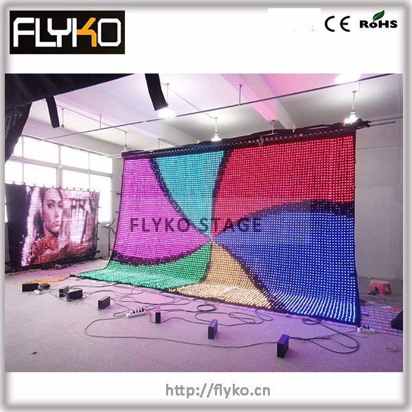 led video curtain 2