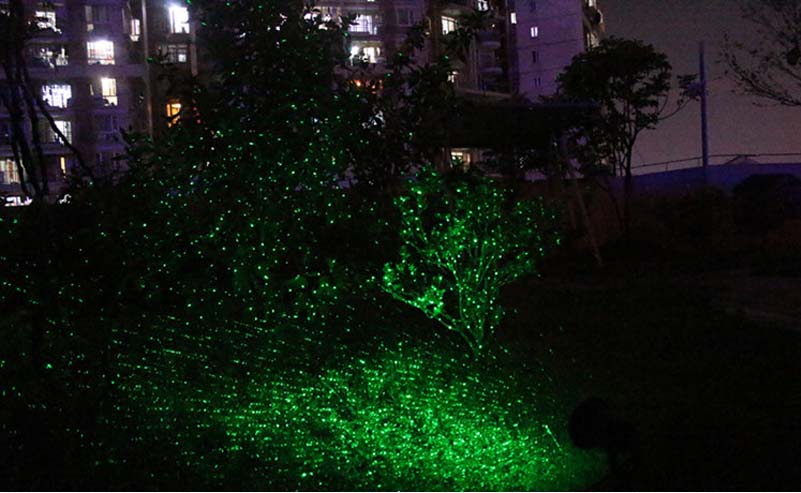 party garden tree decoration laser lights
