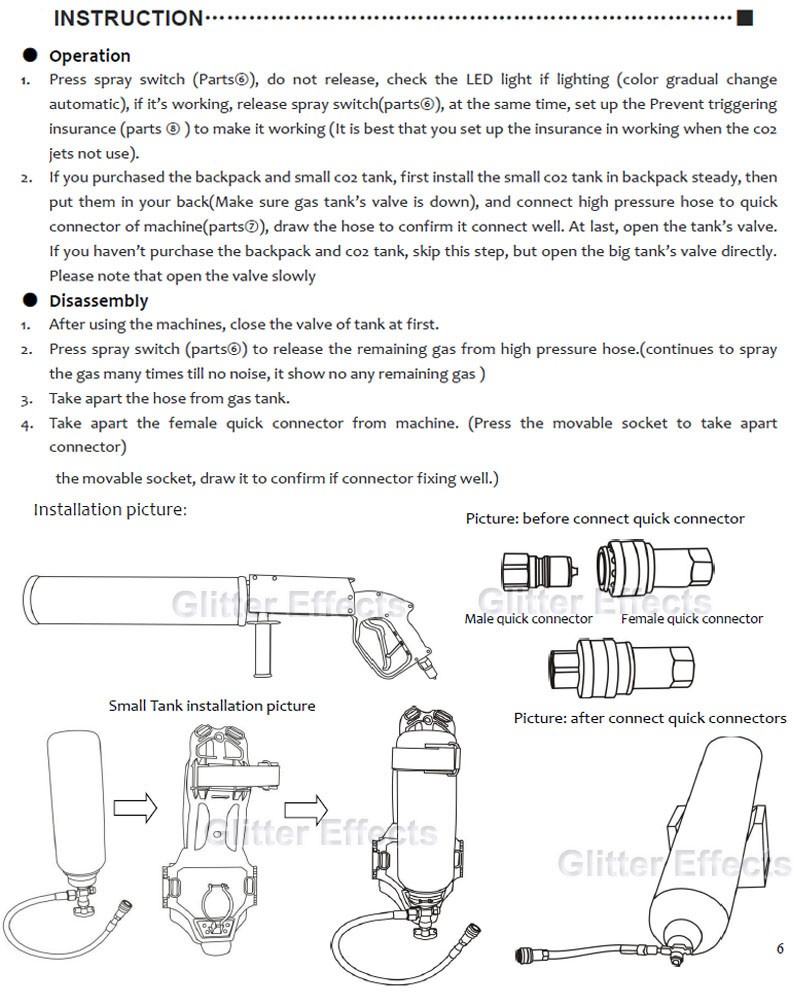 LED Co2 gun2 