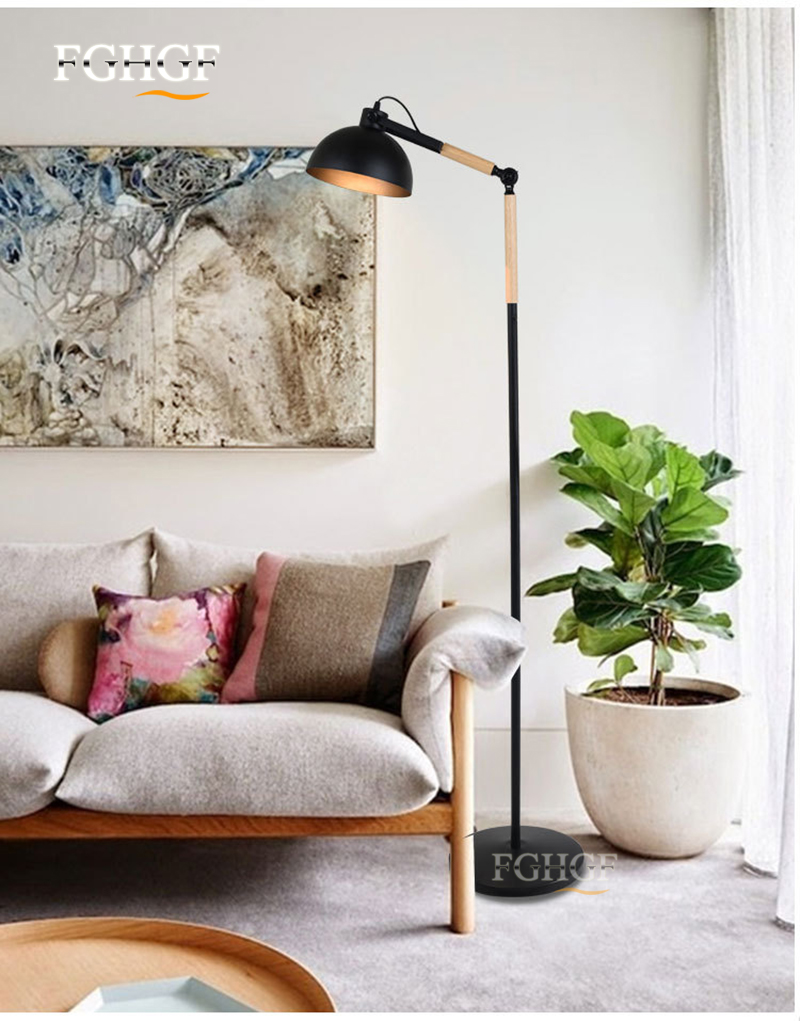 Classic Vintage Floor Lamp Floor Standing Light Fixture Cristal Lustre de teto Retro Standing Lamp Centerpiece For home decor (3)