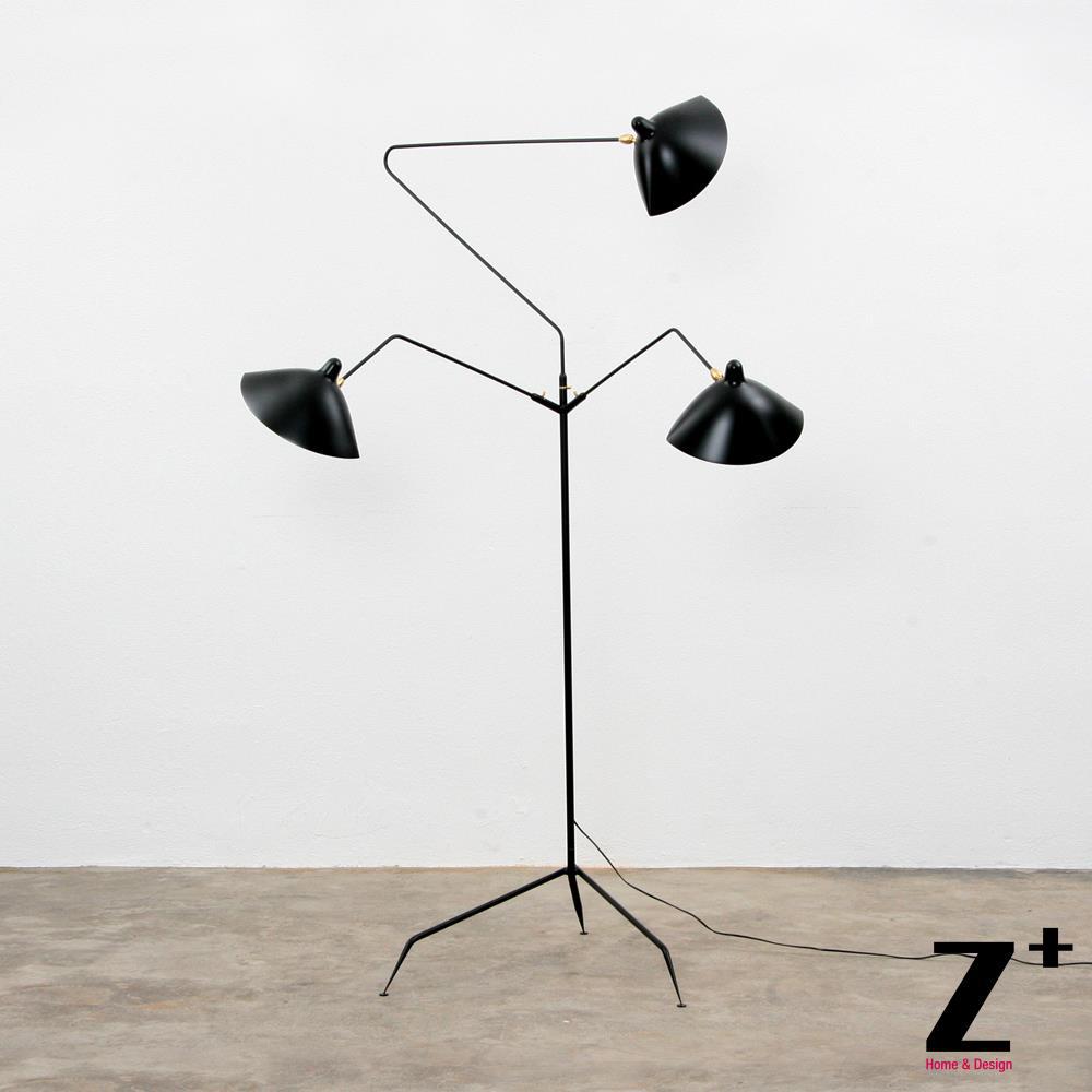 Replica Item Serge Mouille Lights Designer Lighting Rion Black