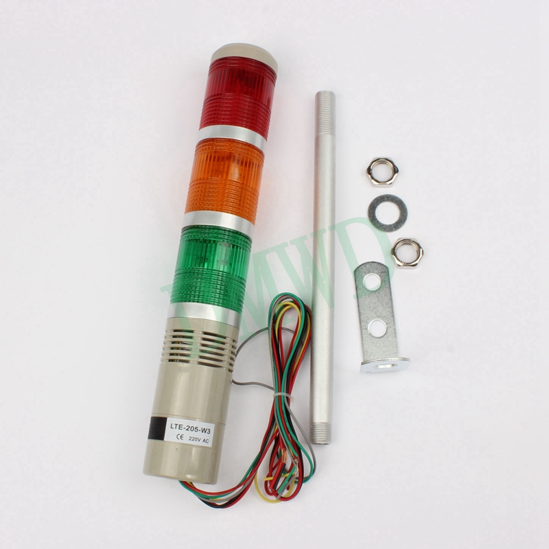 12v 24v 110v 220v Safety Stack Lamp Red Green Yellow Flash Industrial