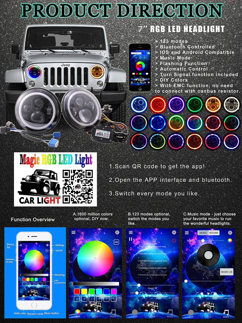 LED RGB-DT