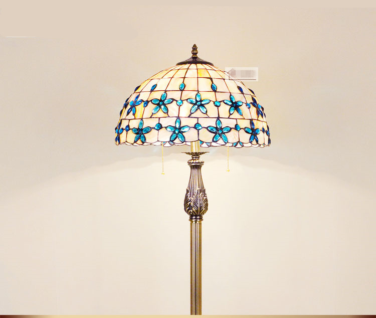 Blue Lilac Floor Lamp 12