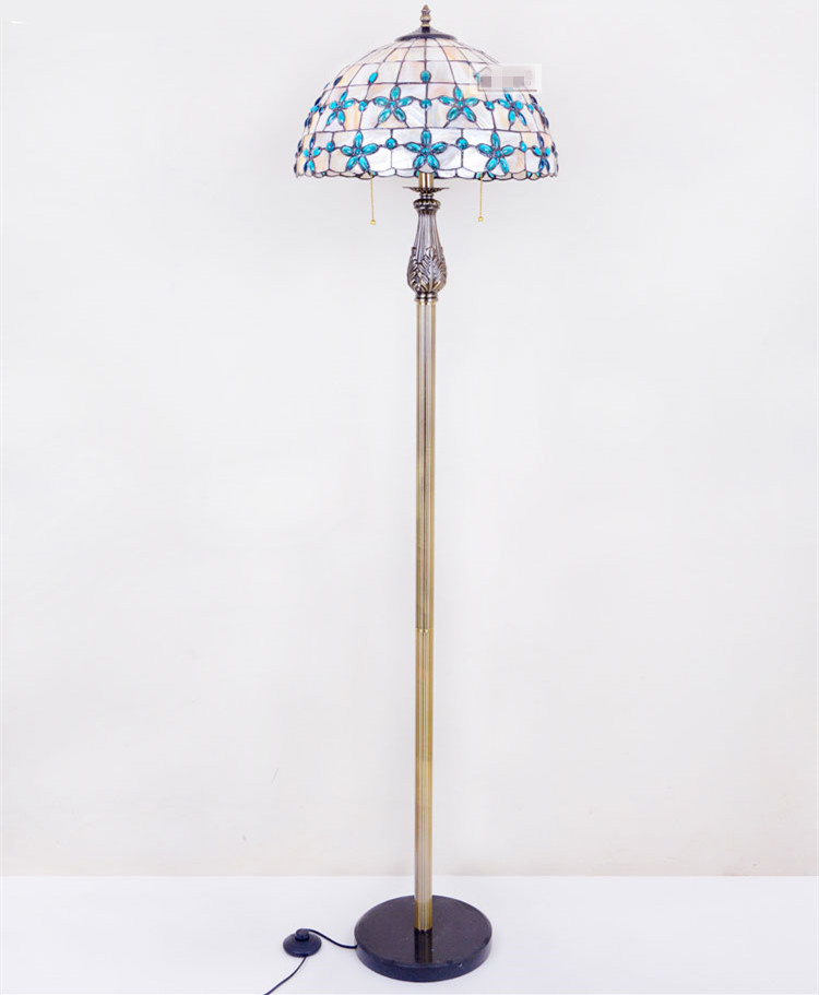 Blue Lilac Floor Lamp 13