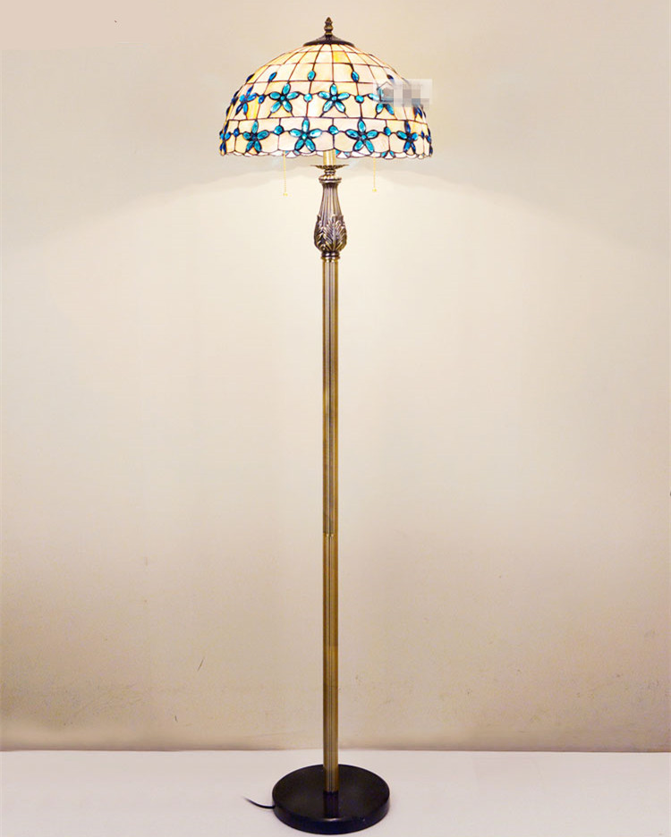 Blue Lilac Floor Lamp 11