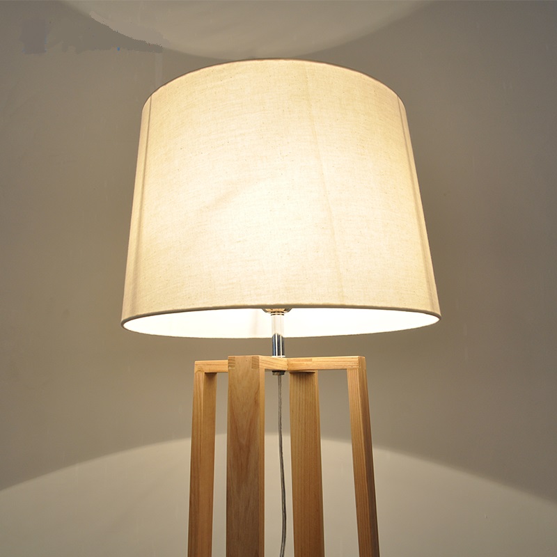 Solid Wooden Nordic Modern Minimalist, Wooden Floor Lamps Canada