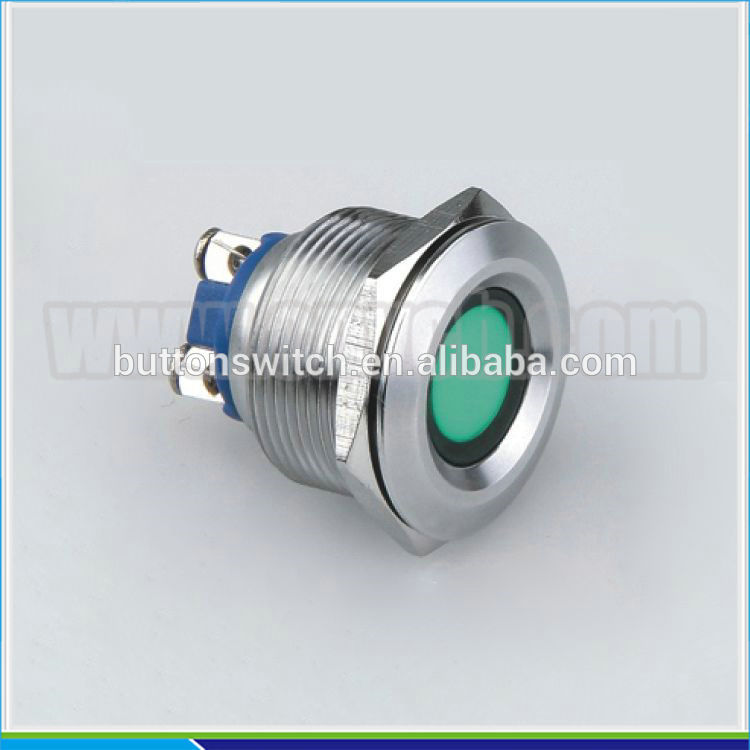 IN44 22mm stainless steel housing customized voltage anti-vandal indicator