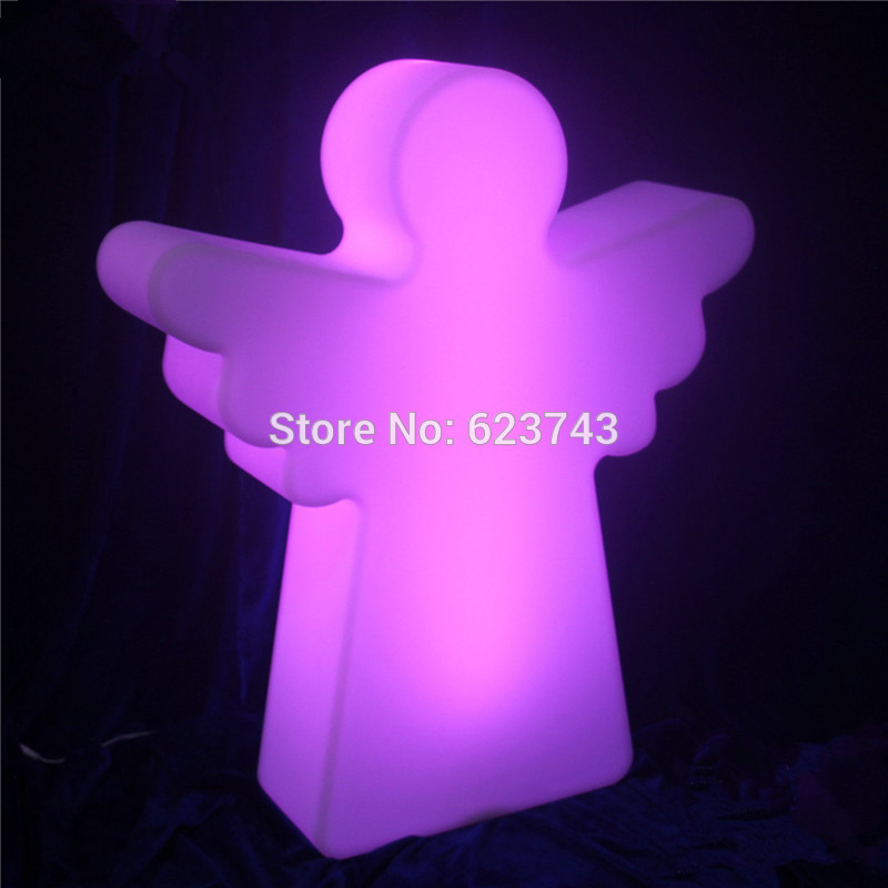 Plastic christmas angel decoration light