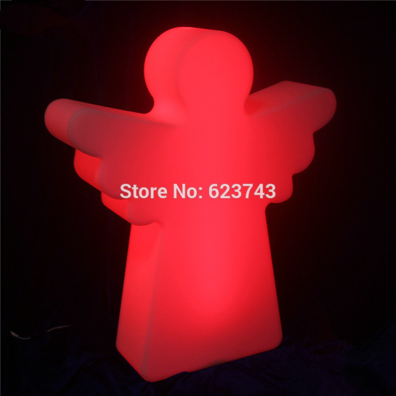 Plastic christmas angel decoration light (2)