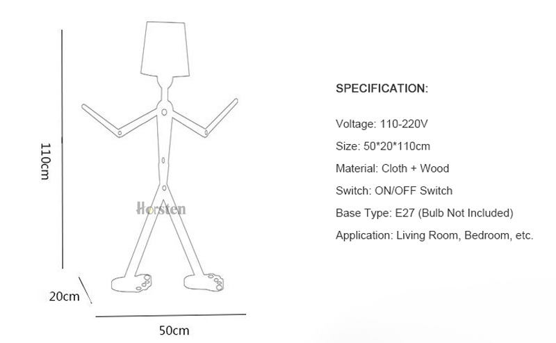 Creative DIY Wooden Floor Lamp Japanese Style 110-220V E27 Wood Fabric Standard Lamp For Living Room Bedroom Study (3)