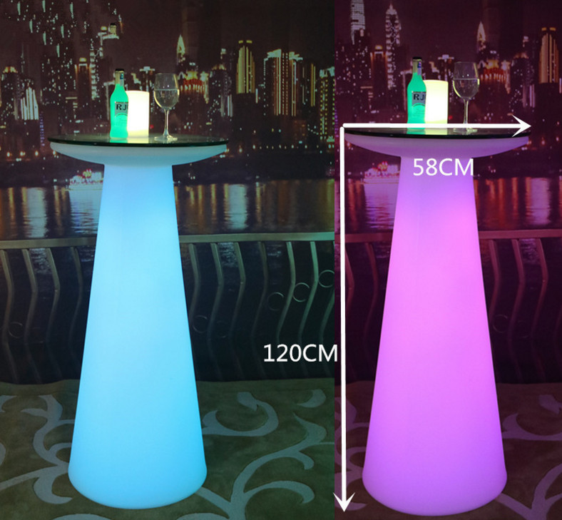 lounge bar table led-slong light (4)
