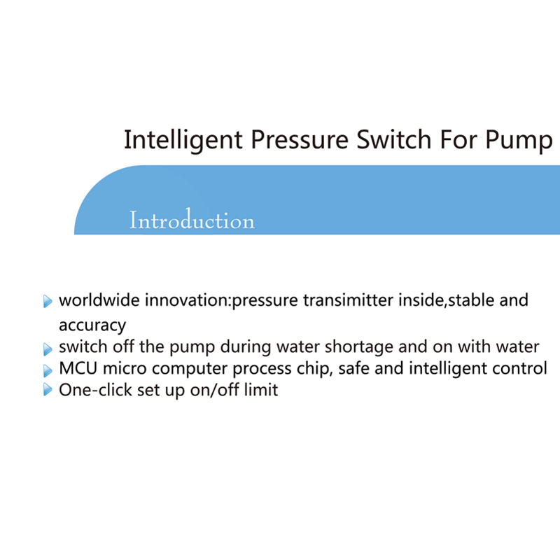 Digital Pressure Control Switch Eletronic Pressure Controller for Air Pump