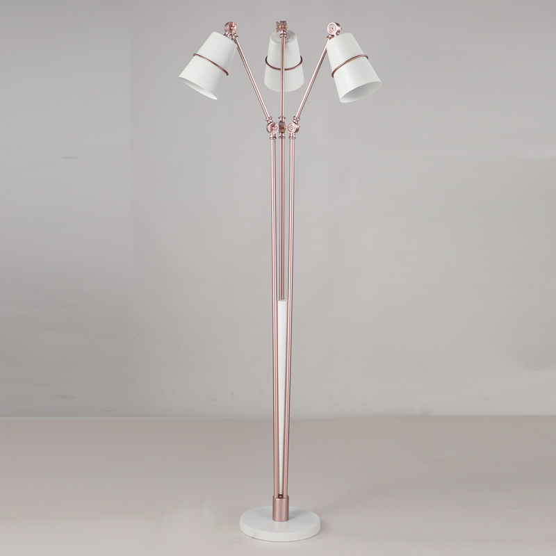 Modern Design Stand Floor Lamps For Living Room Bedroom 3 Heads Modern Design Stand Floor Lamps For Living Room Bedroom 3 Heads Adjule Quality Sofa Backside Standing
