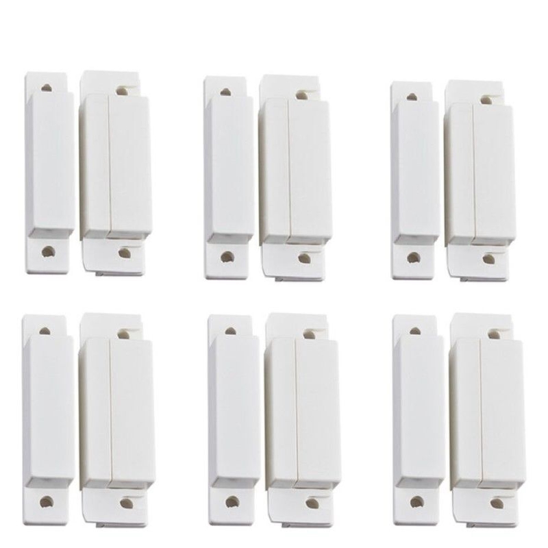 31 Wired Door Window Sensor Magnetic Switch For Burglar Alarm System Detector 1