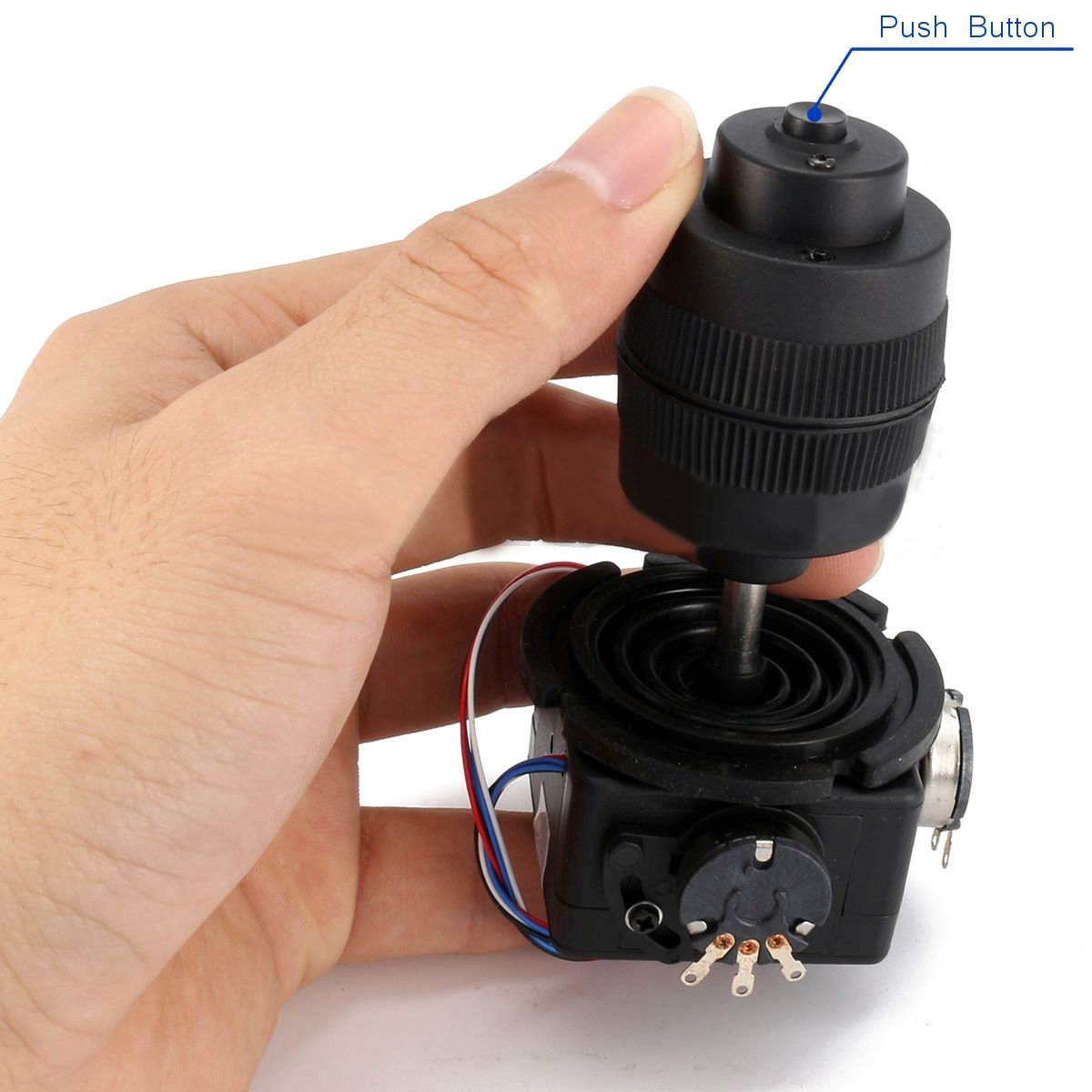 1pc Durable 4-Axis Joystick Potentiometer Button For JH-D400X-R4 10K 4D with Wire Black