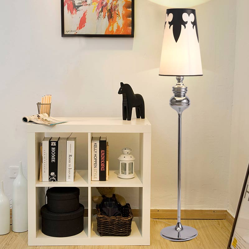 Standing-Lamps-For-Living-Room-Floor-Lamp-Kids-Long-Floor-Stand-Lamp-Chrome-Cloth-Fabric-Loft (1)