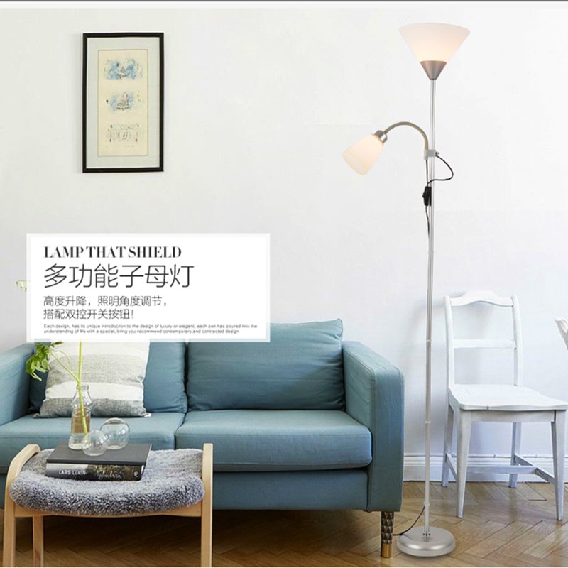 Modern-2-lights-mother-and-child-Floor-Lamps-Living-Room-adjustable-Hotel-Lighting-E27-LED-AC (2)