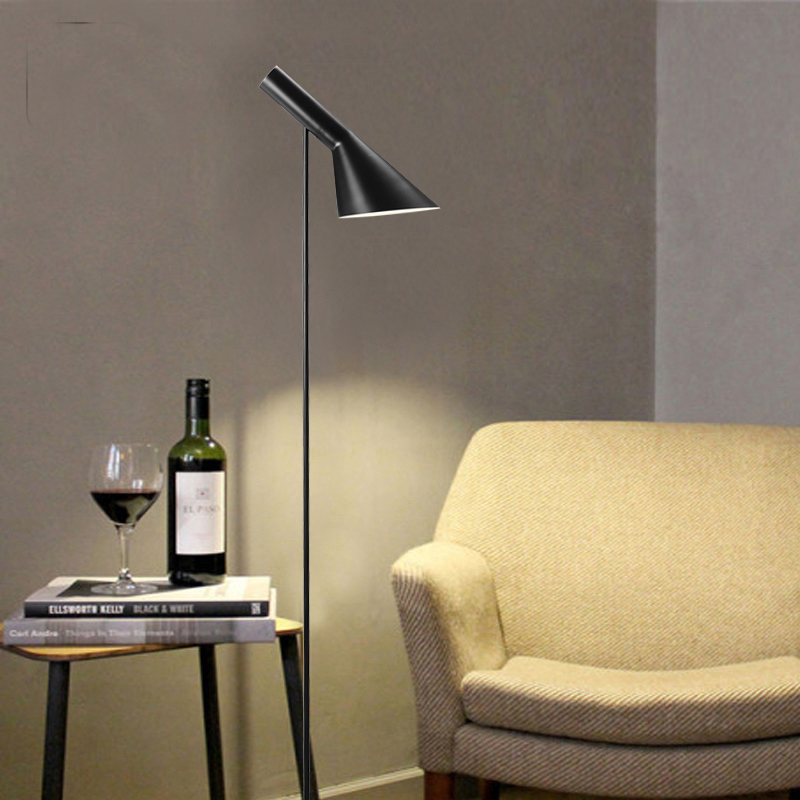 Post-modernDesign-Louis-Poulsen-Arne-Jacobsen-AJ-Floor-Lamp-Black-White-Metal-Stand-Light-for-Living