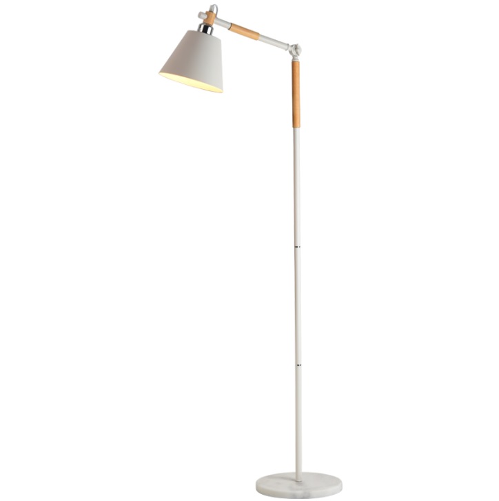 Sweden-Design-175cm-Floor-Lamp-with-Adjustable-Wood-Arm-Iron-Stem-and-Marble-Base (4)