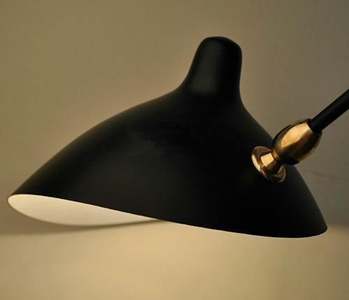 Replica-Item-Serge-Mouille-lights-Designer-lighting-rion-black-white-one-head-floor-lamp (4)