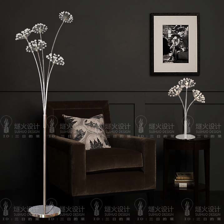 New-Modern-Crystal-Floor-Lamp-For-Living-Room-Flower-Decorative-LED-Steel-Standing-Lamps-Bedroom-classic (5)