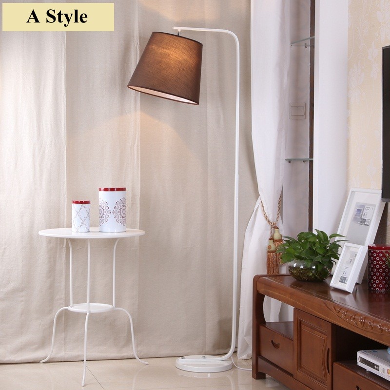 Modern-simple-led-floor-lamp-fabric-lampshade-AC-90-260V-e27-stand-lighting-for-living-room (1)