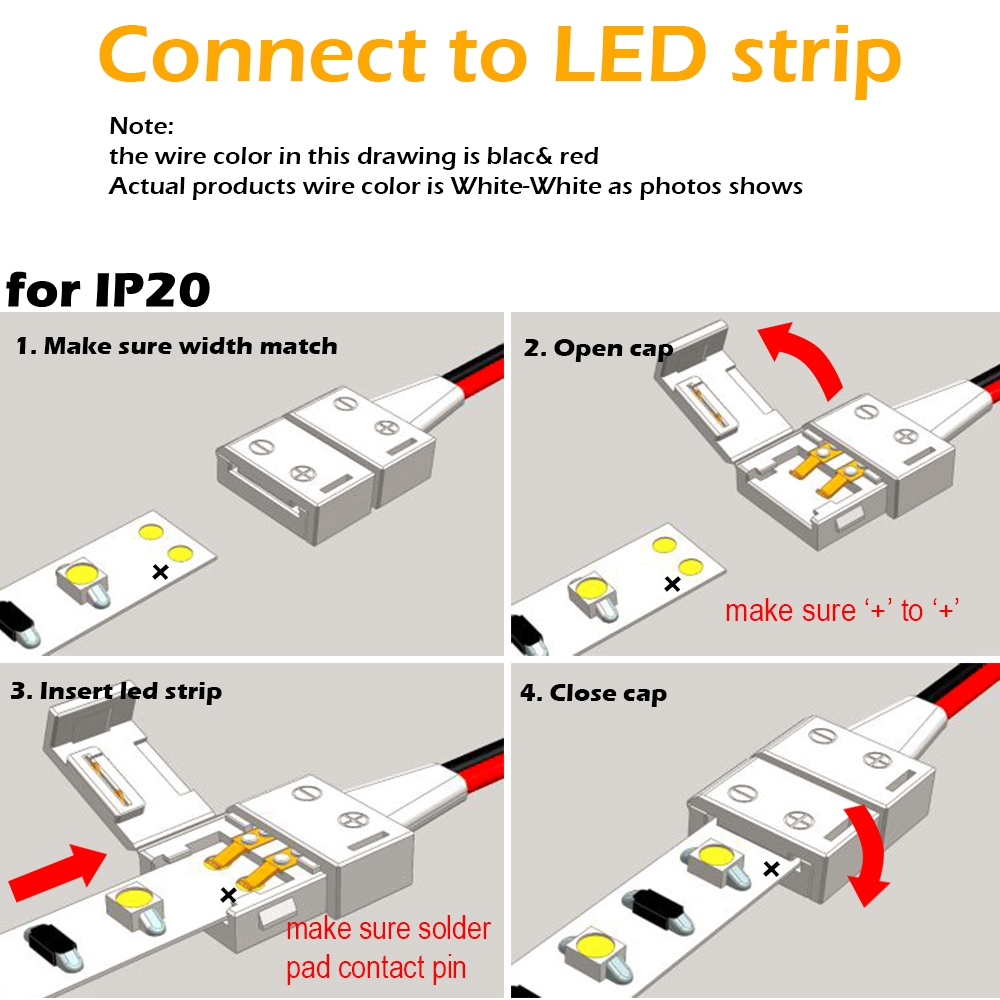 How to connect led strip