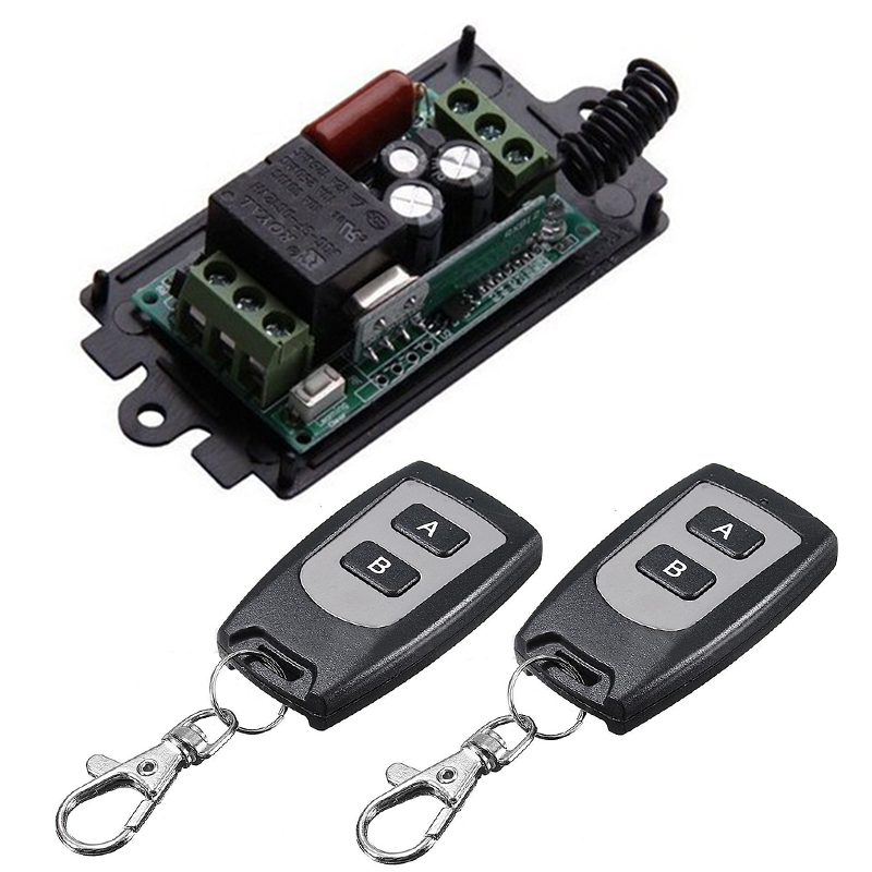 1CH Wireless Relay Remote Control Switch 220V 10A 315MHZ Remote Control Switch Transmitter + Receiver