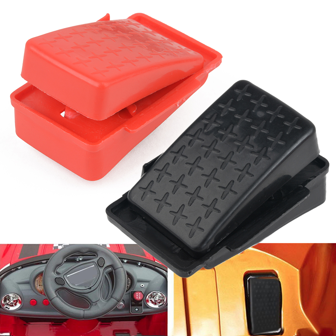 1pc Nonslip Foot Pedal Switch Replacement Reset-Control Switches 6V/12V For Kids Ride On Toy Car