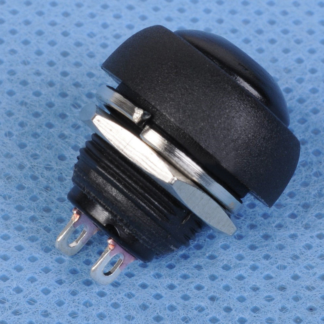 10pcs/lot 12mm Mini Push Button Switch Waterproof Momentary ON/OFF Push Button Switch 250V 10A