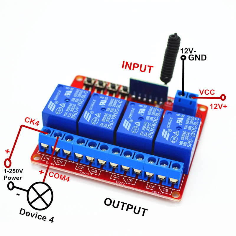 wireless remote light switch