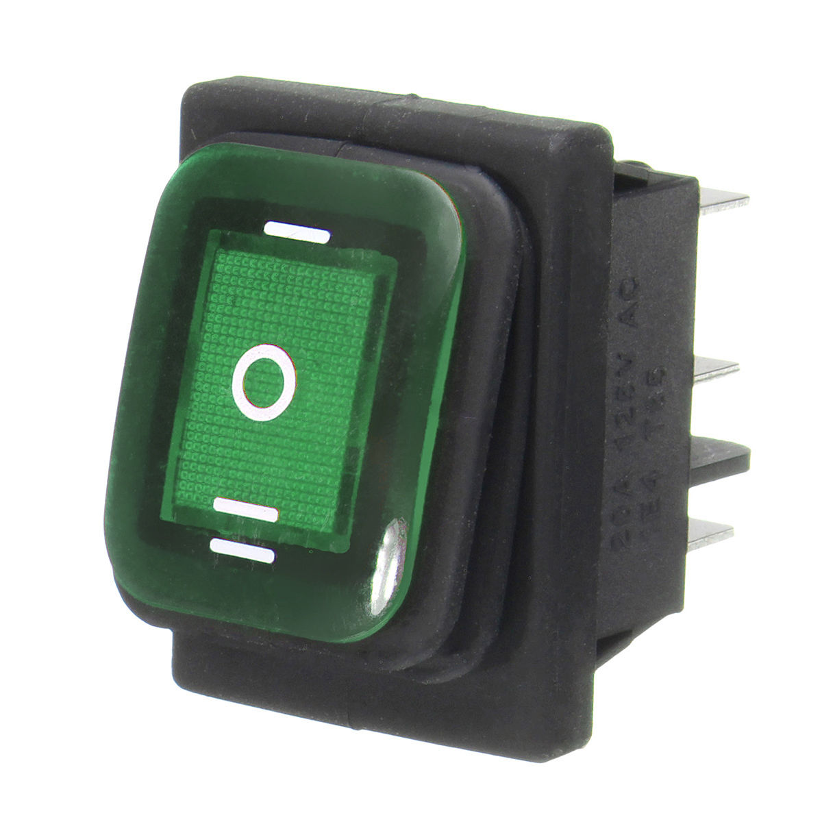 Green / Blue / Red Rocker Power Switch On-Off-On 6 Pin 12V DC Mayitr Car Boat LED Latching Waterproof Toggle Switches