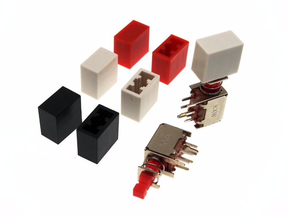 200PCS/Pack A08 Tactile Push Button Switch Cap,tact micro switch button