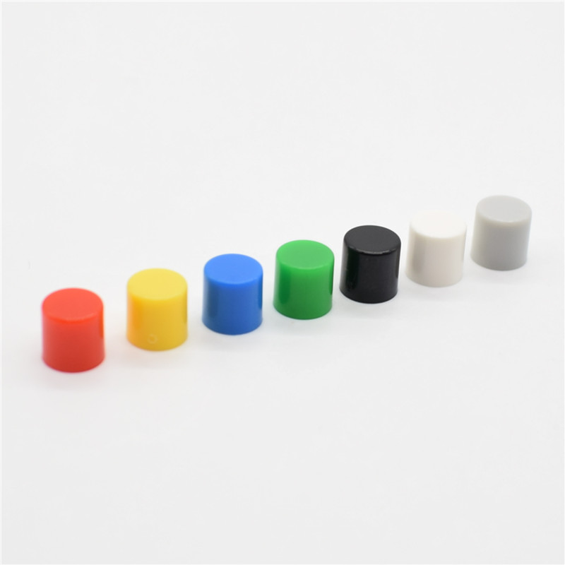 100pcs 5.6*6.9 round push button cap switch cap for 6*6mm square tactile switch