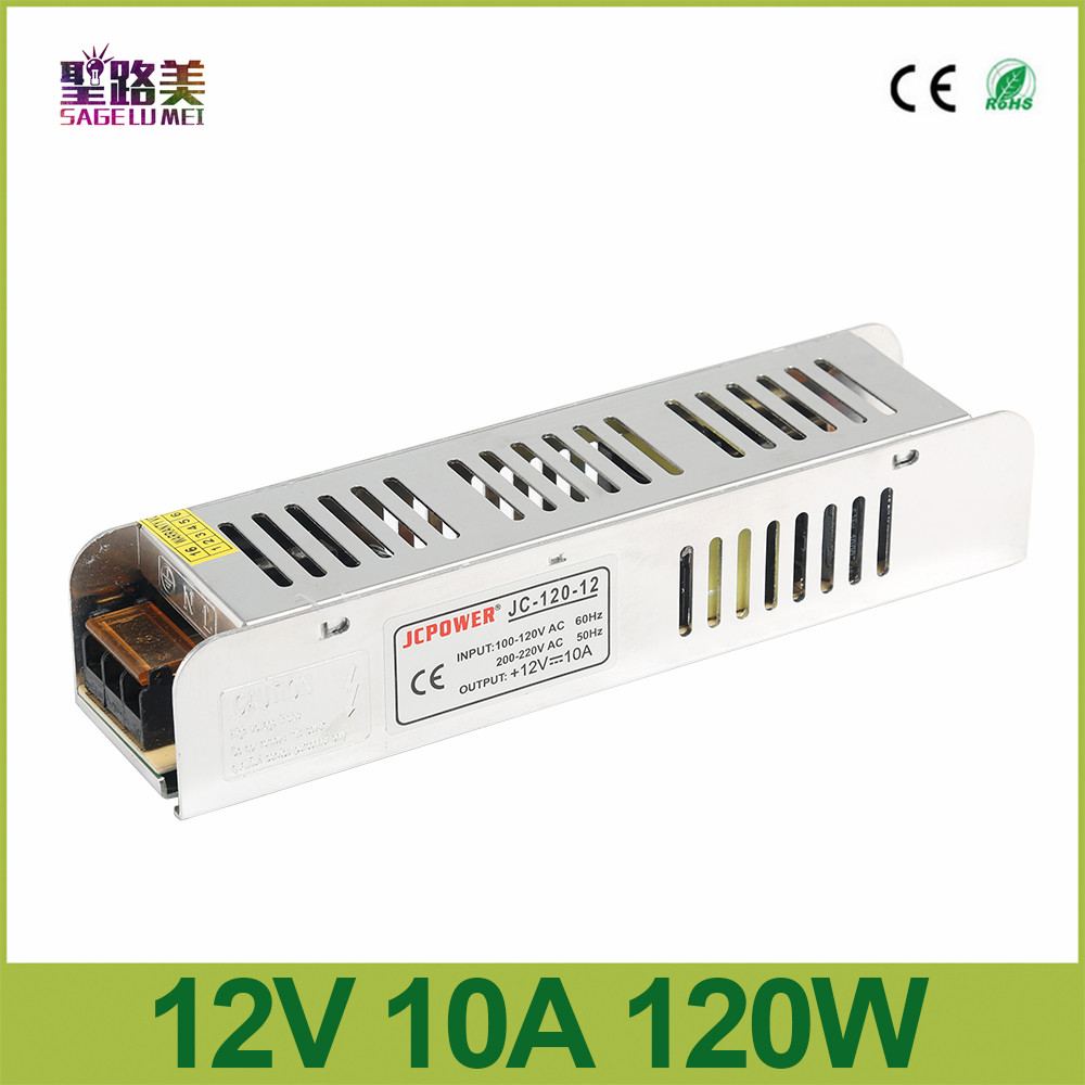 New-2016-HQ-12V-10A-120W-Slim-Power-Supply-power-source-AC-to-DC-Adapter-Switch