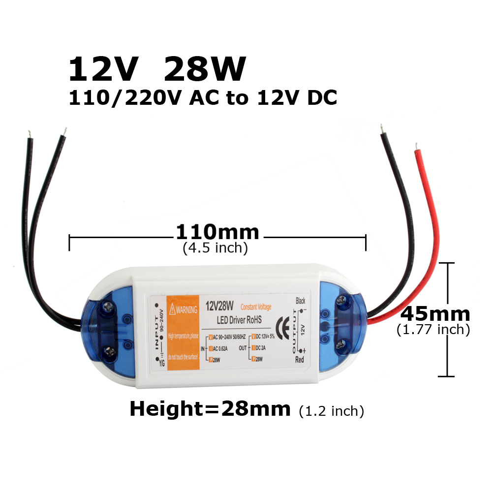 12 volt power supply