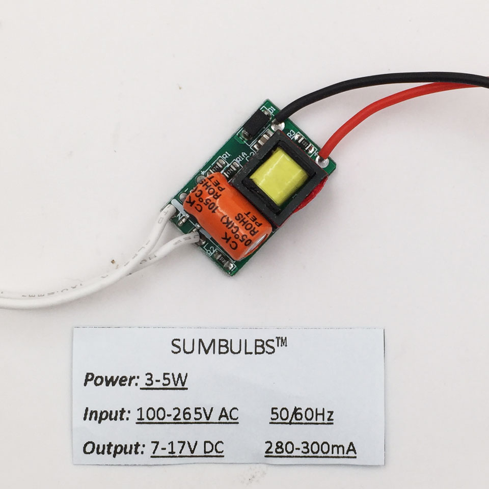 3w 5w 4w power supply 110v 200V input led driver (8)