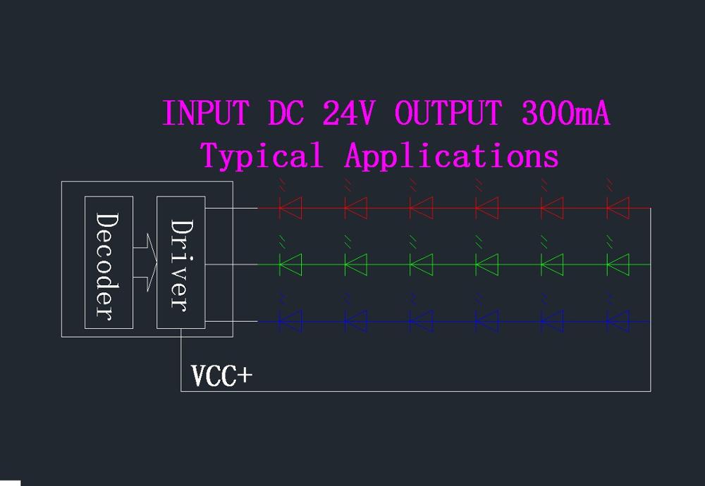 24V 300mA