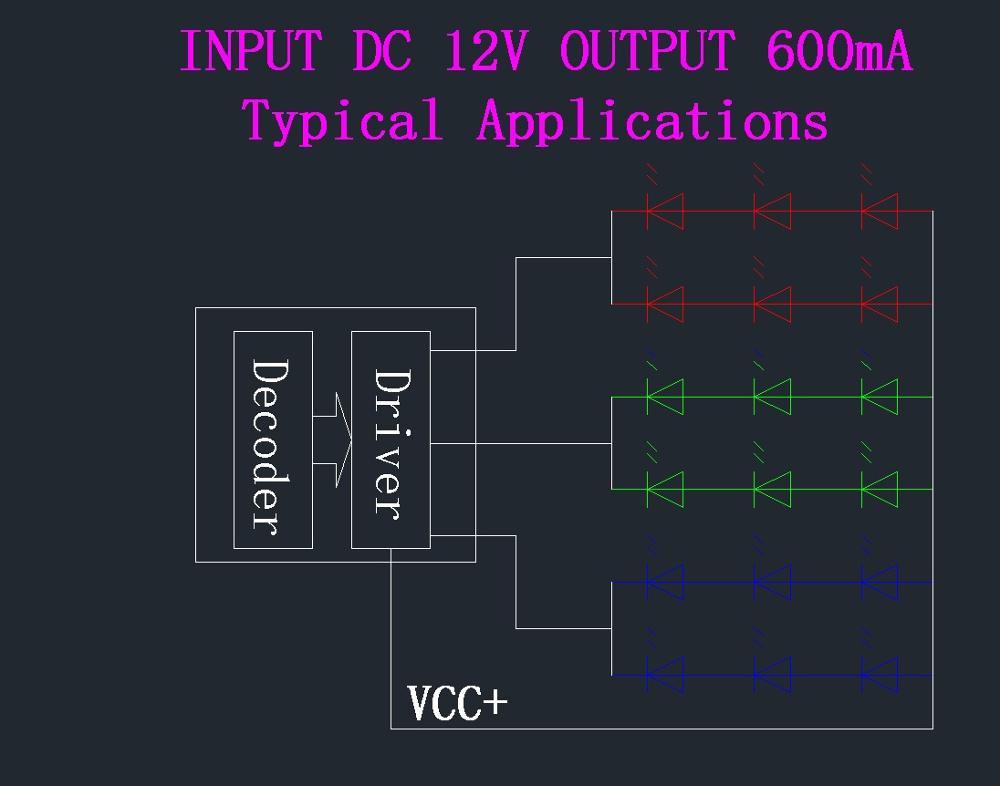 12V 600mA