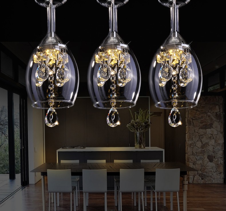 Wineglass Chandeliers