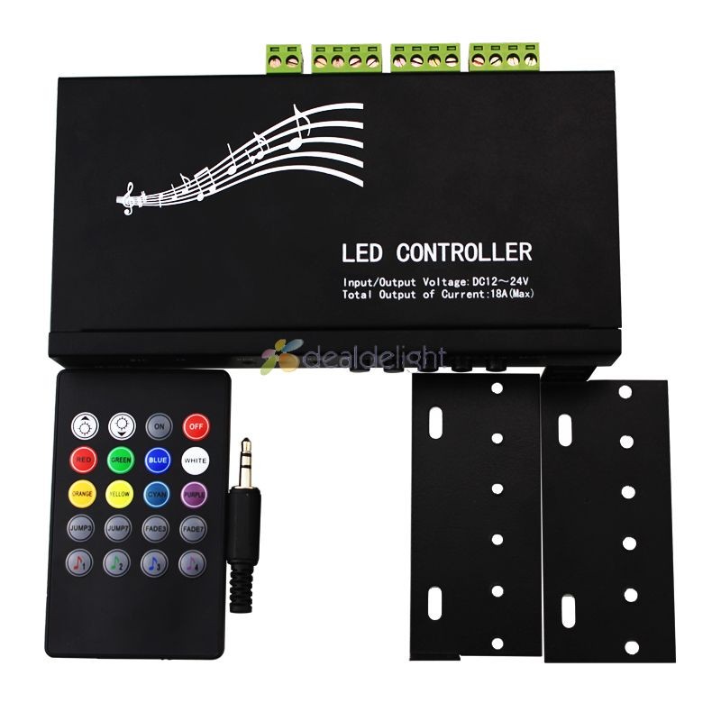 6pcs-pack-ir-music-LED-RGB-Controller-with-20Key-IR-remote-DC-12-24V-18A-3 (1)