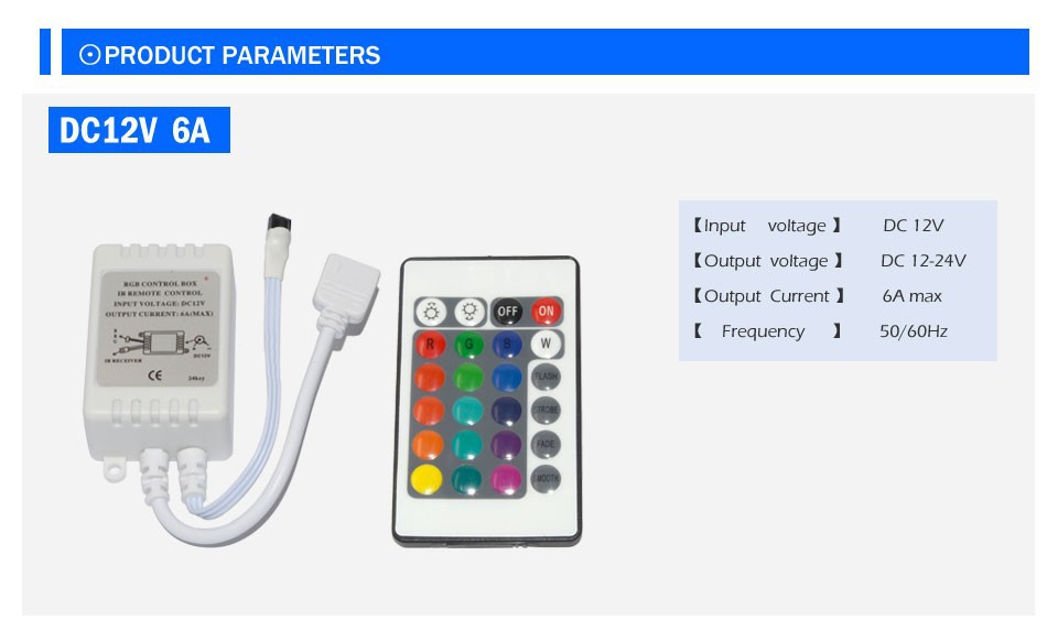 24key RGB LED Strip Light (3)