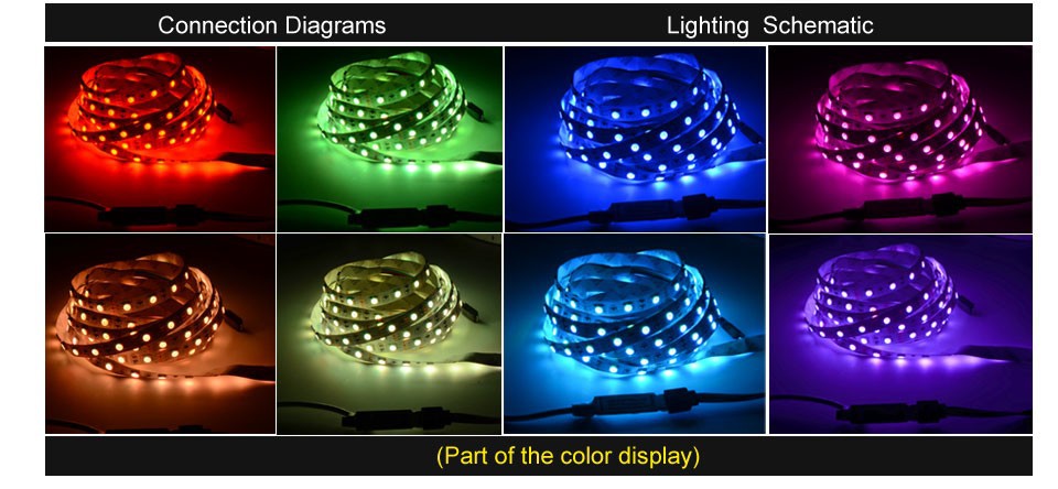 24key RGB LED Strip Light (5)