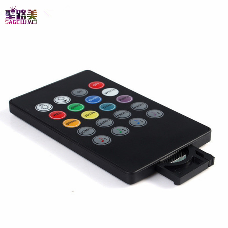2016-LED-Music-IR-Controller-12V-2A-20-Keys-IR-Remote-Controller-Sound-Sensor-for-3528 4